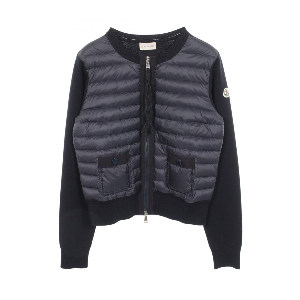 Moncler Cardigan Tricot Knit Panel Down #338810M86B
